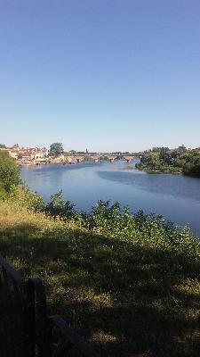 view Dordogne river